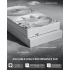 upHere E240TC 240mm AIO Liquid CPU Cooler - White